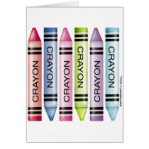 Six Crayon Designs