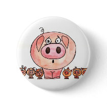 Six Little Pigs Button