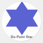 Six-Point Star Sticker