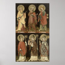 Six saints affiche