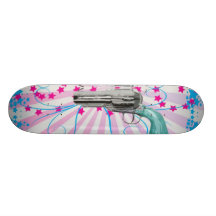 Six Shooter Custom Skate Board