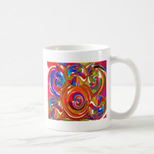 Six Sigma Circles - Reiki Colour Therapy Plates V8 Coffee Mugs