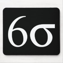 Six Sigma (Lean Six Sigma) Mouse Pad