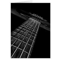 Six String Greeting Card