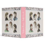 Six Victorian Beauties - School Binder for Girls