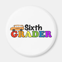 Sixth Grader Magnet