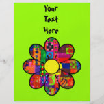 Sixties Flower Power Full Color Flyer