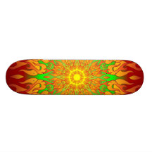 Sixties Magic Custom Skate Board
