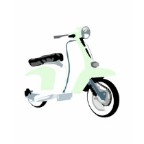 Sixties Mod Scooter Tshirt