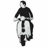 Sixties scooter boy embroidered hoody