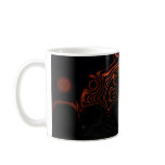 Sixties tie dye sunset mug