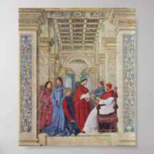 Sixtus IV by Melozzo da Forli (1477) Posters