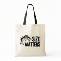 Size Matters! Funny Fishing Design Bag