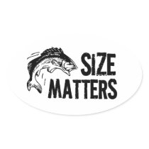 Size Matters! Funny Fishing Design