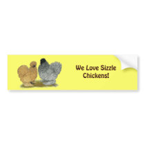 Sizzle Chickens Bumper Stickers