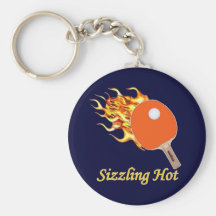 Sizzling Hot Flaming Ping Pong Keychain