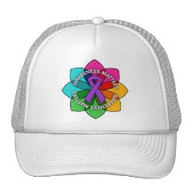 Sjogrens Syndrome Awareness Matters Petals Trucker Hat
