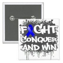 Sjogren's Syndrome Fight Conquer and Win Pin