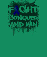 Sjogren's Syndrome Fight Conquer and Win Tees