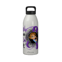 Sjogren's Syndrome Rosie Cartoon WCDI.png Water Bottle