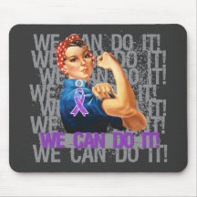 Sjogren's Syndrome Rosie WE CAN DO IT Mouse Pad