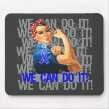 Sjogren's Syndrome Rosie WE CAN DO IT Mouse Pads