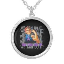 Sjogren's Syndrome Rosie WE CAN DO IT Custom Necklace