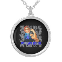 Sjogren's Syndrome Rosie WE CAN DO IT Custom Necklace