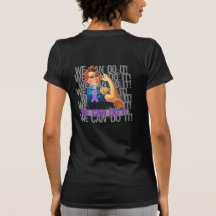 Sjogren's Syndrome Rosie WE CAN DO IT T Shirts
