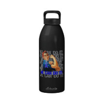 Sjogren's Syndrome Rosie WE CAN DO IT Reusable Water Bottles