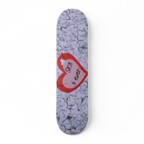 sk8 4ever skate board