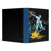 sk8er skateboarder vector vinyl binder