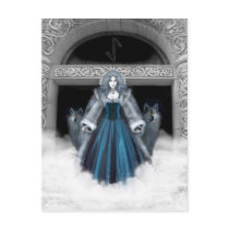 Skadi postcard by Nellis Eketorp