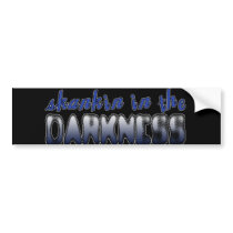 Skankin in the Darkness DUBSTEP DANCE SKANK Bumper Stickers