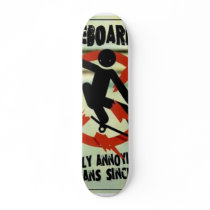 skate boarders proudly annoying pedestrians 1972