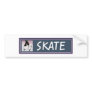 Skate Bumper Stickers