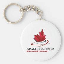 Skate Canada Northern Ontario Logo Keychain