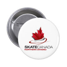 Skate Canada Northern Ontario Logo Wear Buttons