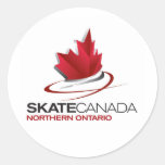 Skate Canada Northern Ontario Logo Wear Stickers