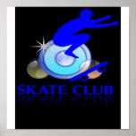 SKATE CLUB POSTER