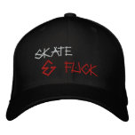 Skate, &, Fuck embroidered hats