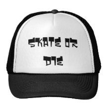 SKate OR DIe Mesh Hat