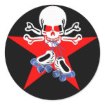 Skate or die with jammer star stickers