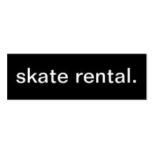 Skate Renatl Business Card