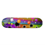 Skateboard -BIG BANG BLACK HOLES POP ART