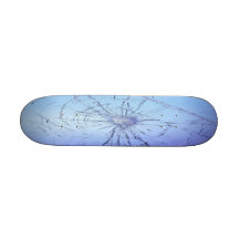 Skateboard broken glass skateboard customizeable