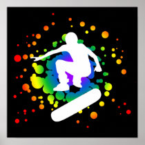 skateboard : bubbles : posters