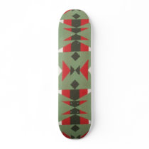 Skateboard Buffalo Design Native American