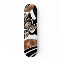 Skateboard Cyber Gold