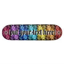 Skateboard "Dancer (rainbow-spectrum)"